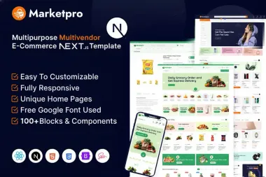 MarketPro –  eCommerce - web Project by Sheikh Shariar Nehal