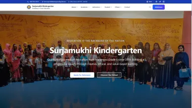 Surjamukhi Kindergarten - web Project by Sheikh Shariar Nehal